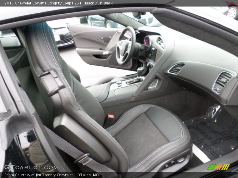 Front Seat of 2015 Corvette Stingray Coupe Z51