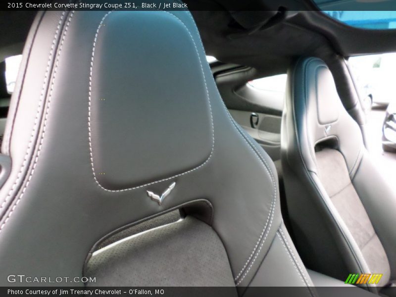 Black / Jet Black 2015 Chevrolet Corvette Stingray Coupe Z51