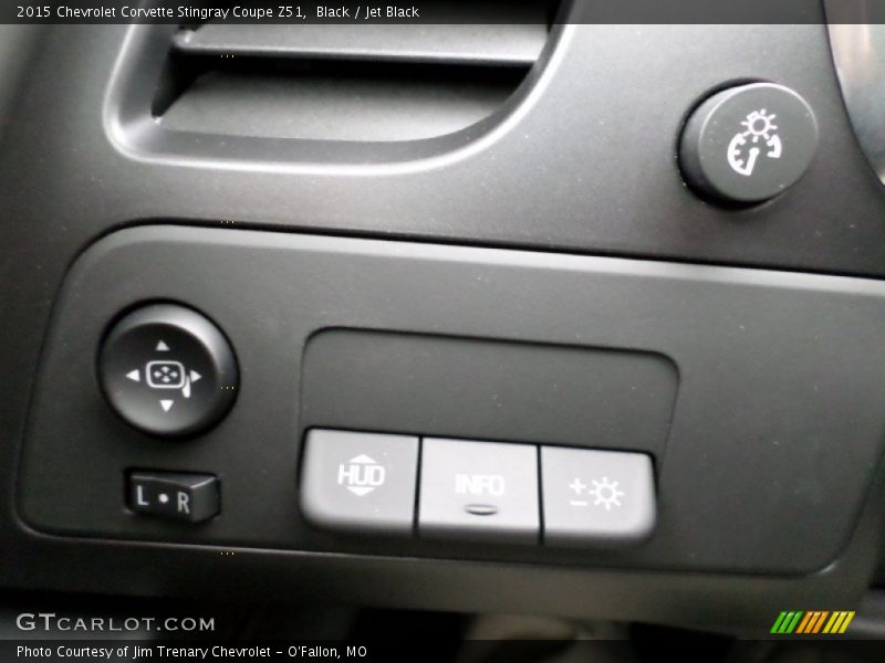 Black / Jet Black 2015 Chevrolet Corvette Stingray Coupe Z51