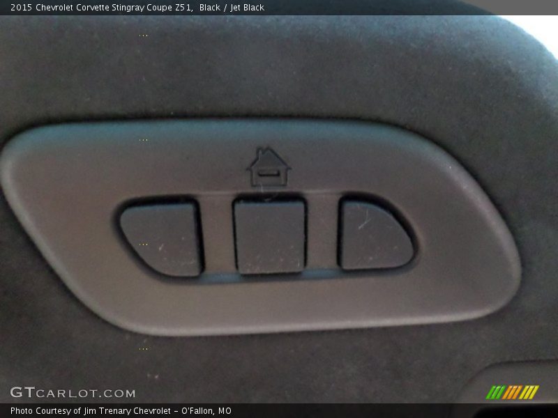 Black / Jet Black 2015 Chevrolet Corvette Stingray Coupe Z51