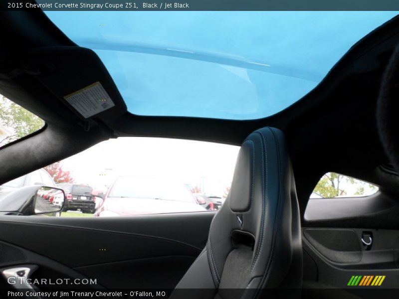 Black / Jet Black 2015 Chevrolet Corvette Stingray Coupe Z51
