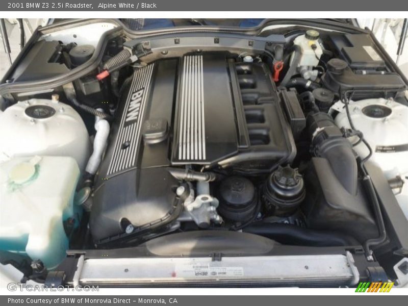  2001 Z3 2.5i Roadster Engine - 2.5 Liter DOHC 24-Valve Inline 6 Cylinder