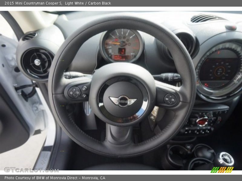 Light White / Carbon Black 2015 Mini Countryman Cooper S