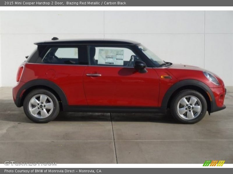  2015 Cooper Hardtop 2 Door Blazing Red Metallic