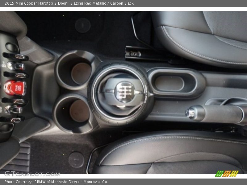 Blazing Red Metallic / Carbon Black 2015 Mini Cooper Hardtop 2 Door