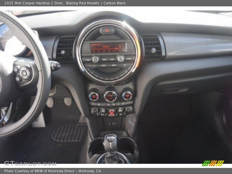 Blazing Red Metallic / Carbon Black 2015 Mini Cooper Hardtop 2 Door