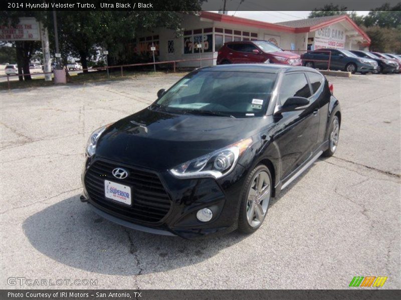 Ultra Black / Black 2014 Hyundai Veloster Turbo