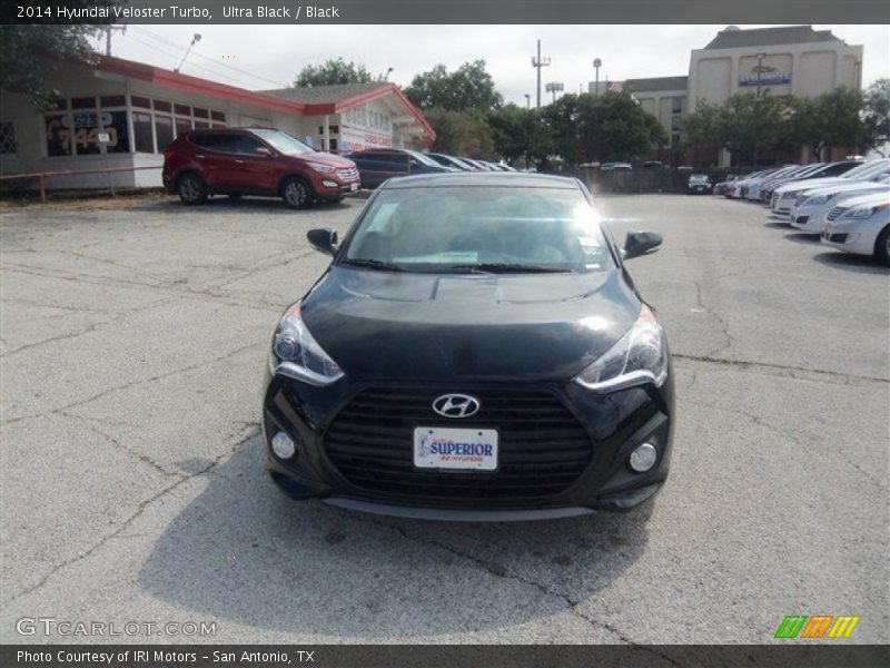 Ultra Black / Black 2014 Hyundai Veloster Turbo