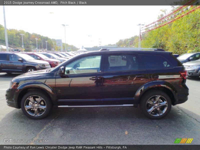 Pitch Black / Black 2015 Dodge Journey Crossroad AWD