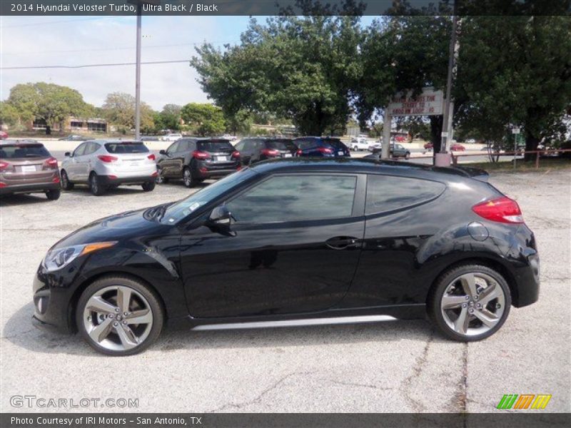 Ultra Black / Black 2014 Hyundai Veloster Turbo