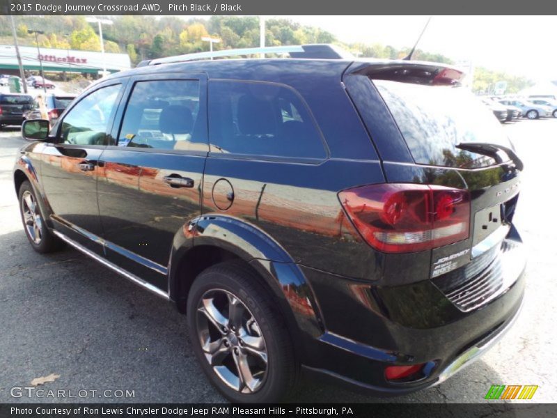 Pitch Black / Black 2015 Dodge Journey Crossroad AWD