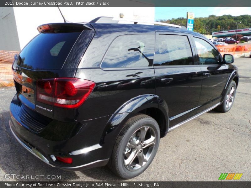 Pitch Black / Black 2015 Dodge Journey Crossroad AWD