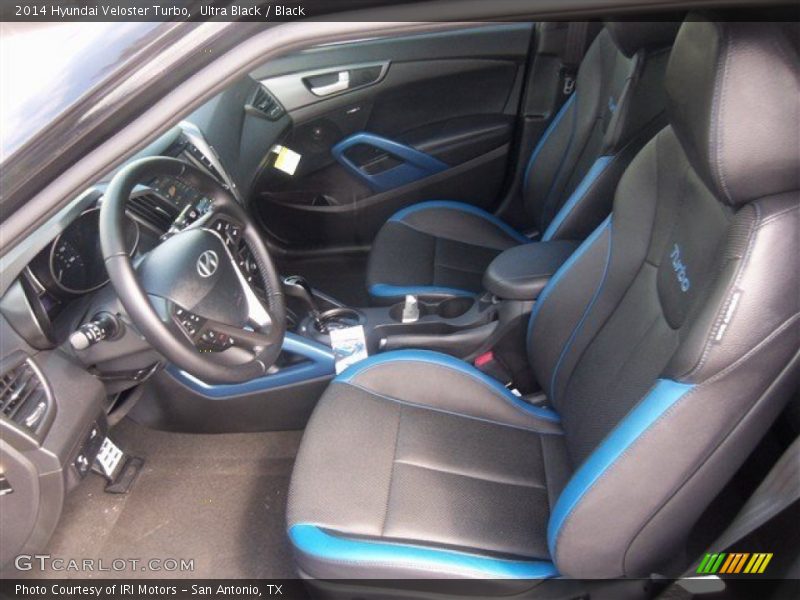 Ultra Black / Black 2014 Hyundai Veloster Turbo