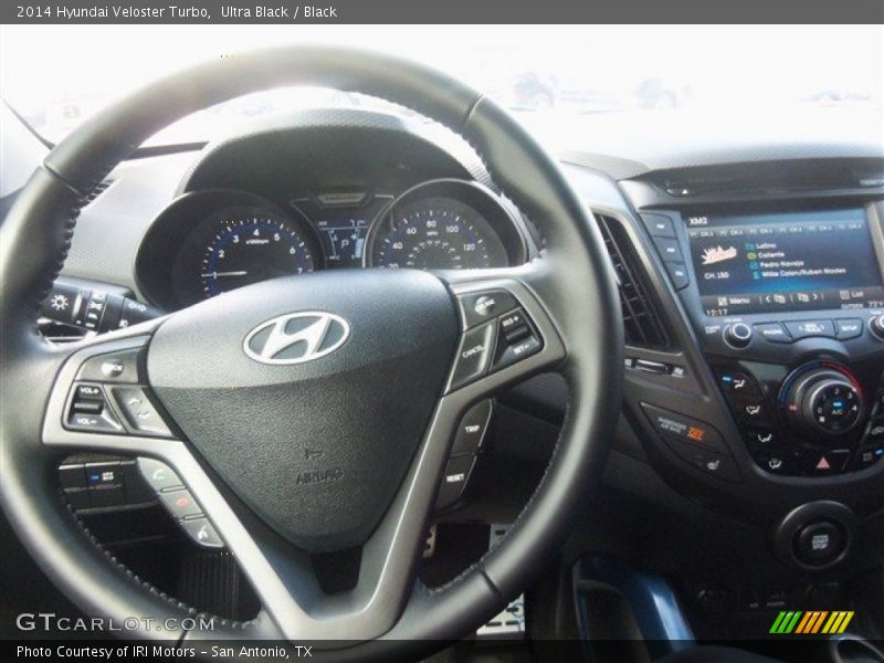 Ultra Black / Black 2014 Hyundai Veloster Turbo