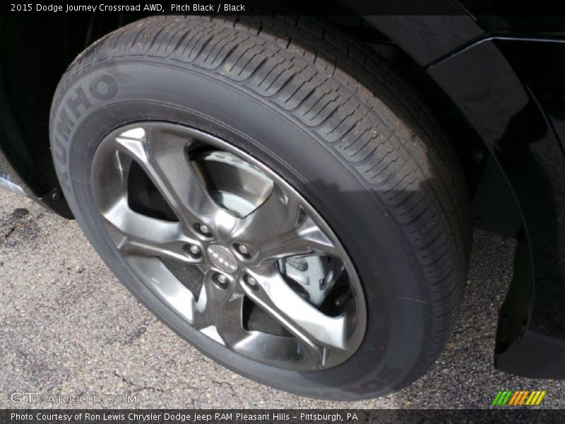 Pitch Black / Black 2015 Dodge Journey Crossroad AWD