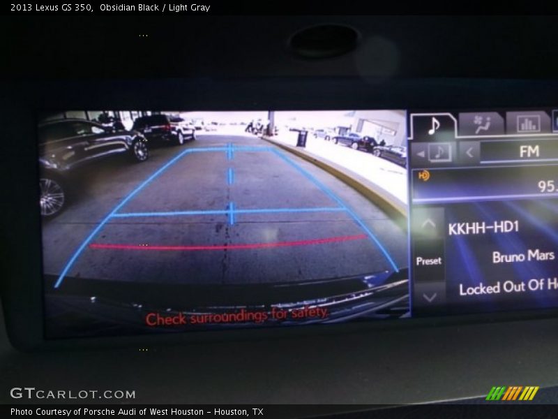 Obsidian Black / Light Gray 2013 Lexus GS 350