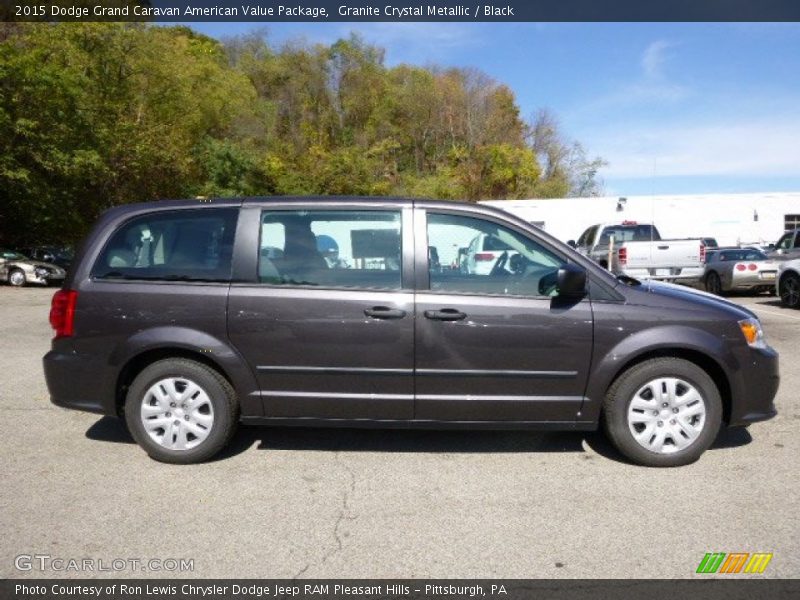  2015 Grand Caravan American Value Package Granite Crystal Metallic