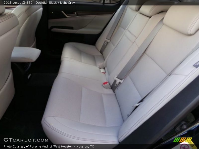 Obsidian Black / Light Gray 2013 Lexus GS 350