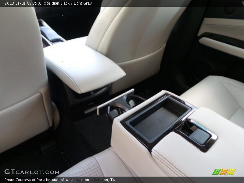 Obsidian Black / Light Gray 2013 Lexus GS 350