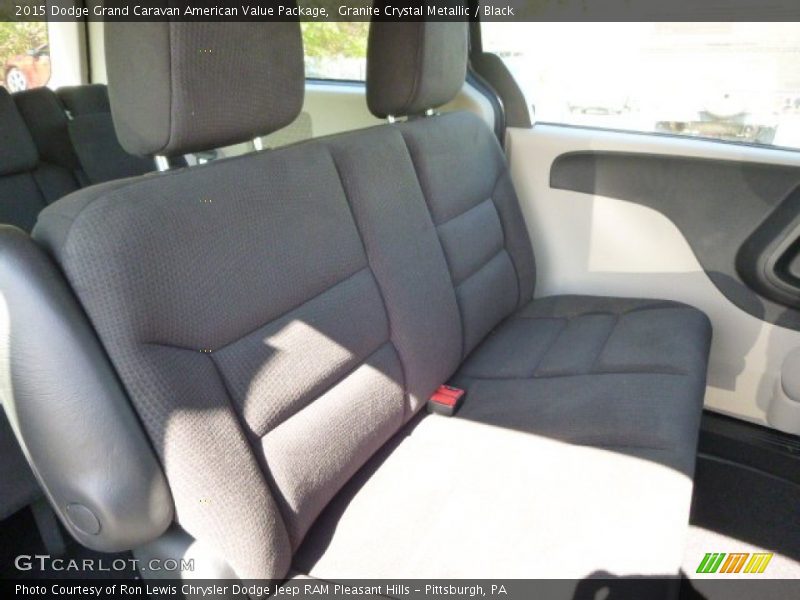 Granite Crystal Metallic / Black 2015 Dodge Grand Caravan American Value Package