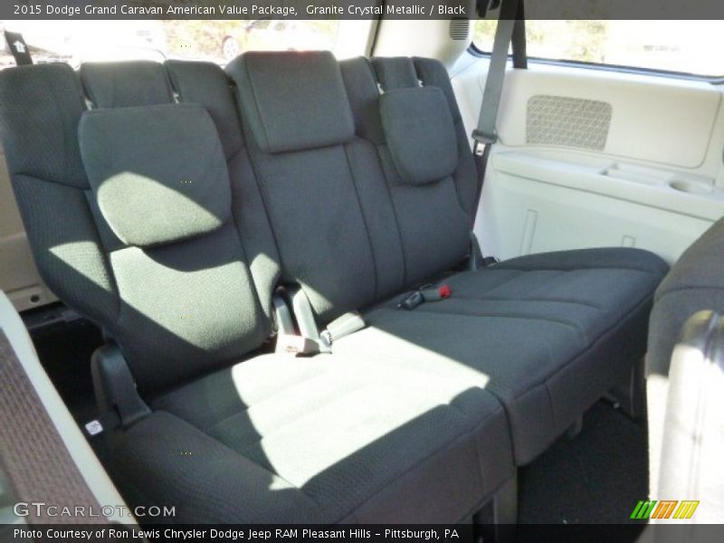 Granite Crystal Metallic / Black 2015 Dodge Grand Caravan American Value Package
