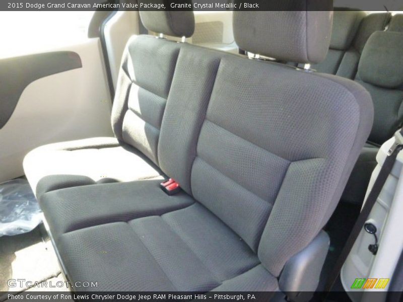 Granite Crystal Metallic / Black 2015 Dodge Grand Caravan American Value Package