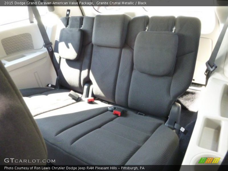 Granite Crystal Metallic / Black 2015 Dodge Grand Caravan American Value Package