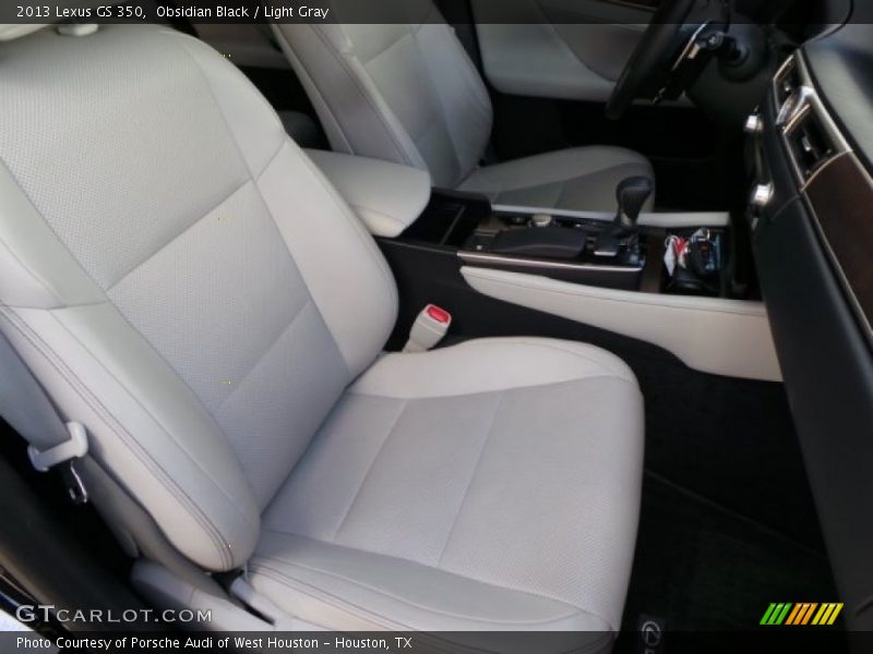 Obsidian Black / Light Gray 2013 Lexus GS 350