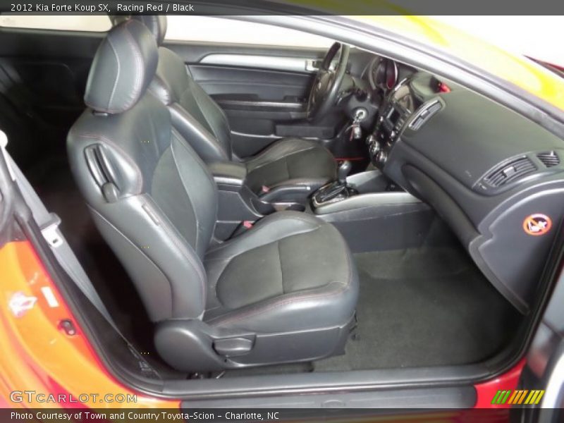 Racing Red / Black 2012 Kia Forte Koup SX