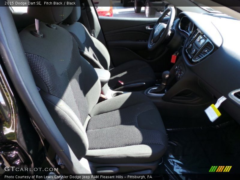 Pitch Black / Black 2015 Dodge Dart SE