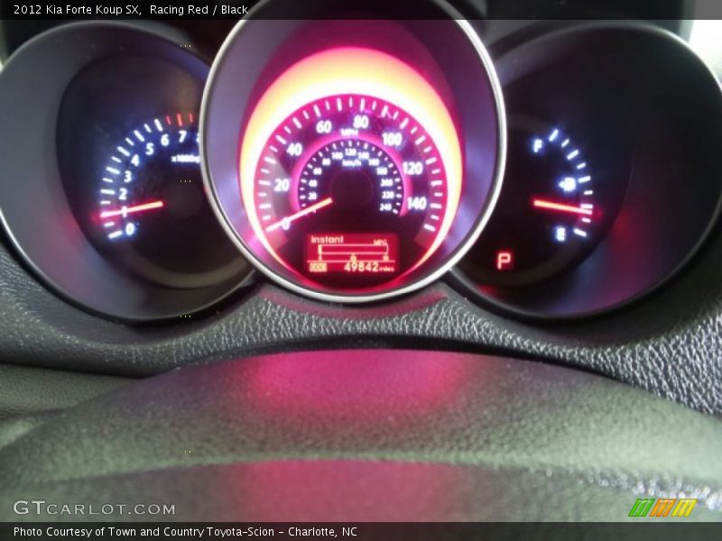 Racing Red / Black 2012 Kia Forte Koup SX