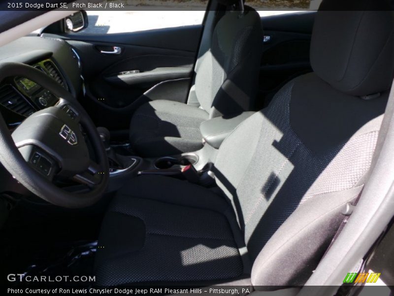 Pitch Black / Black 2015 Dodge Dart SE