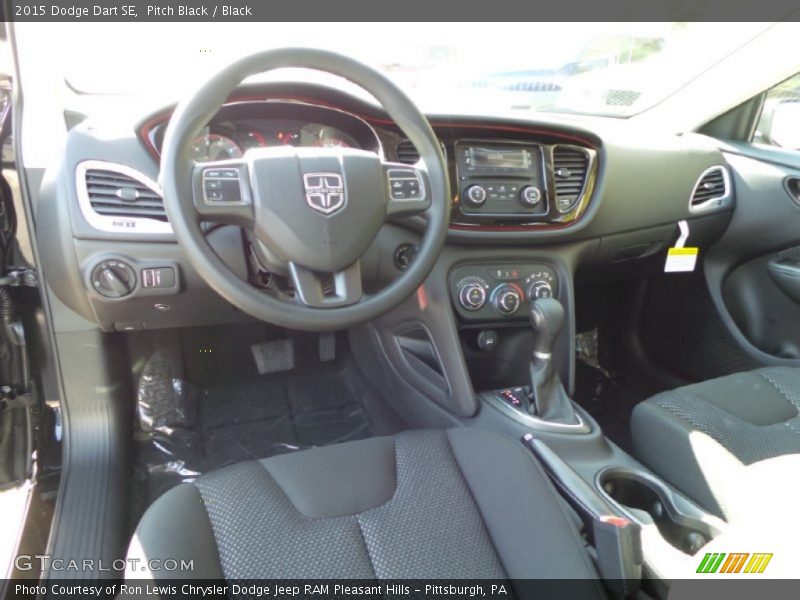 Pitch Black / Black 2015 Dodge Dart SE
