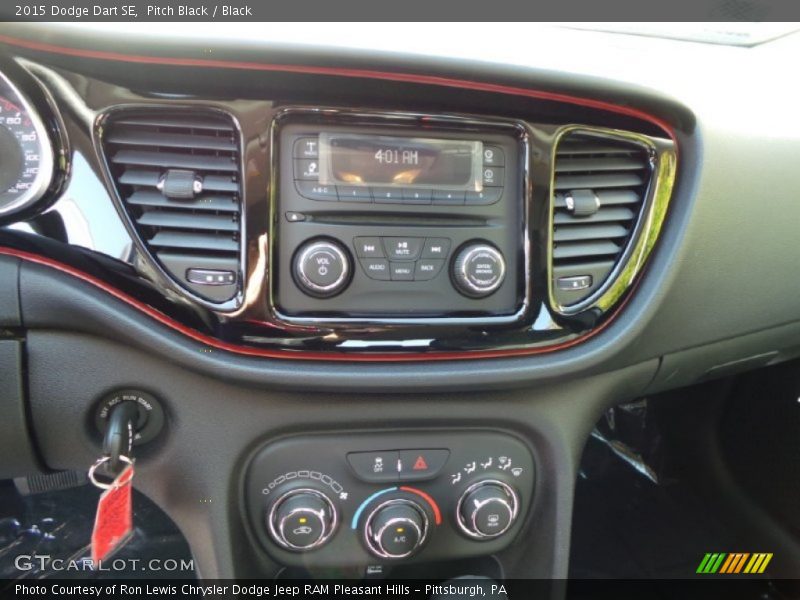 Pitch Black / Black 2015 Dodge Dart SE