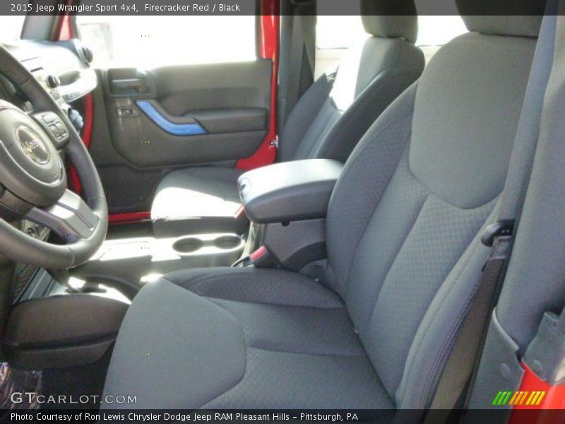 Firecracker Red / Black 2015 Jeep Wrangler Sport 4x4