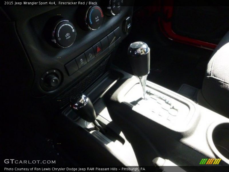 Firecracker Red / Black 2015 Jeep Wrangler Sport 4x4