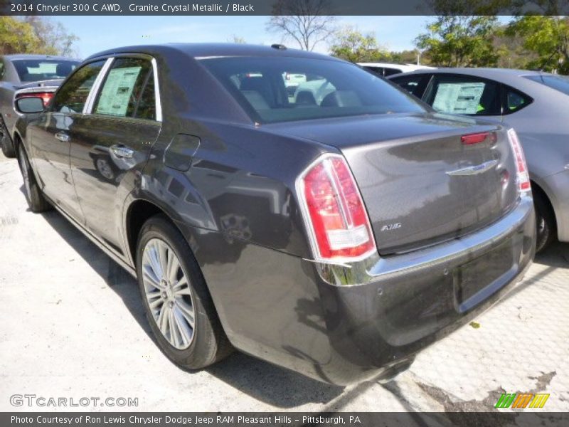Granite Crystal Metallic / Black 2014 Chrysler 300 C AWD
