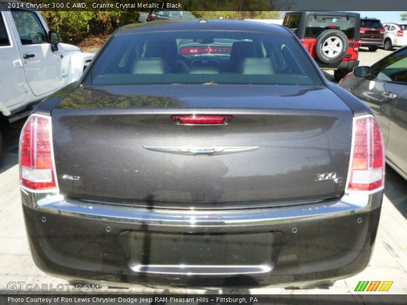 Granite Crystal Metallic / Black 2014 Chrysler 300 C AWD