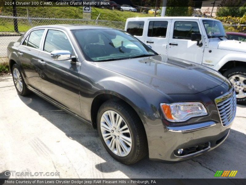 Granite Crystal Metallic / Black 2014 Chrysler 300 C AWD