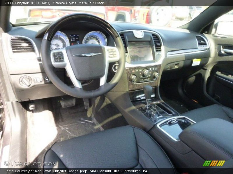 Granite Crystal Metallic / Black 2014 Chrysler 300 C AWD