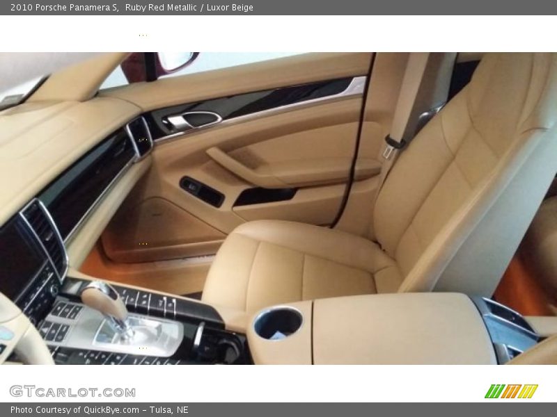 Ruby Red Metallic / Luxor Beige 2010 Porsche Panamera S