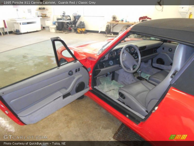  1995 911 Carrera Cabriolet Classic Grey Interior