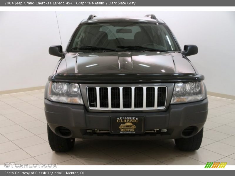 Graphite Metallic / Dark Slate Gray 2004 Jeep Grand Cherokee Laredo 4x4