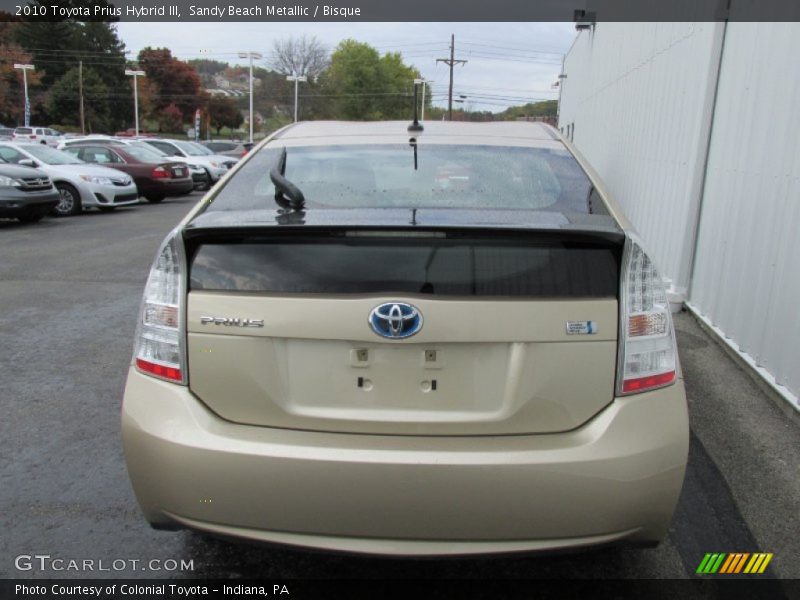 Sandy Beach Metallic / Bisque 2010 Toyota Prius Hybrid III