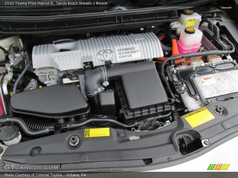 Sandy Beach Metallic / Bisque 2010 Toyota Prius Hybrid III