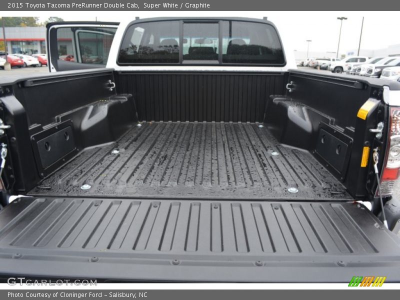 Super White / Graphite 2015 Toyota Tacoma PreRunner Double Cab