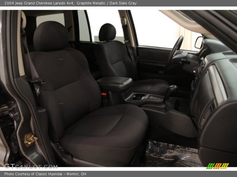 Graphite Metallic / Dark Slate Gray 2004 Jeep Grand Cherokee Laredo 4x4