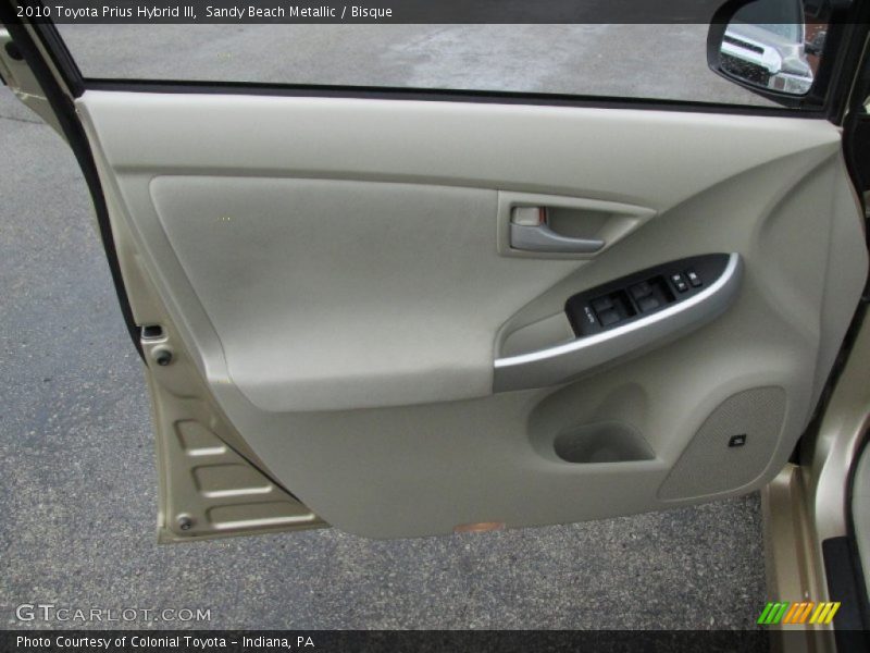 Sandy Beach Metallic / Bisque 2010 Toyota Prius Hybrid III