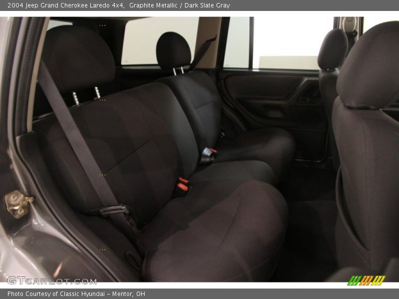 Graphite Metallic / Dark Slate Gray 2004 Jeep Grand Cherokee Laredo 4x4