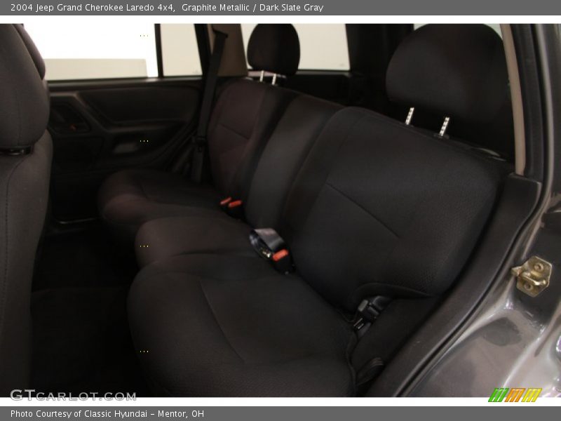 Graphite Metallic / Dark Slate Gray 2004 Jeep Grand Cherokee Laredo 4x4